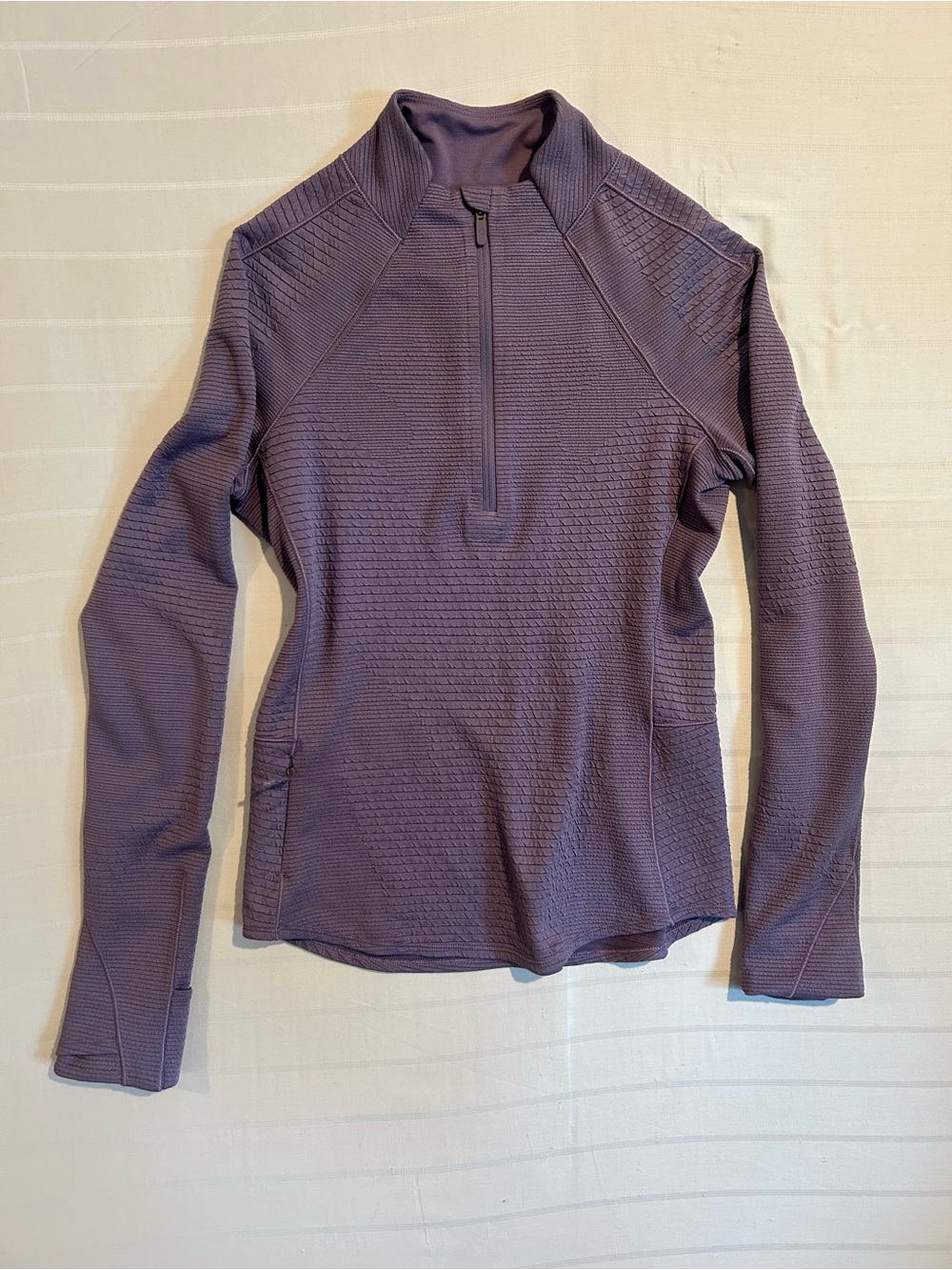 lululemon athletica Ventscape Half-Zip Long Sleeve Pullover - Purple Ash
